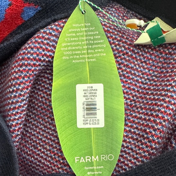 FARM Rio Leopard Cardigan - Picture 8 of 11